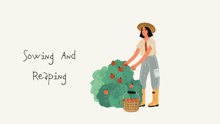 sowing and reaping